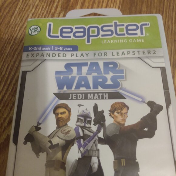Leapster Star Wars Jedi math game cartridge - Picture 3 of 5